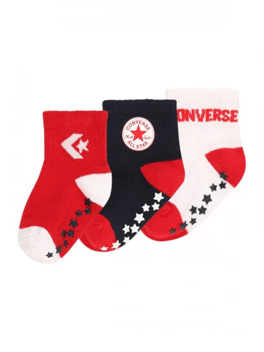 Foto van product CONVERSE Sokken navy / rood / wit