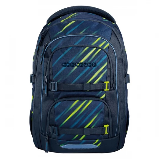 Foto van product Coocazoo Rugzak 'Porter ' navy / neongroen