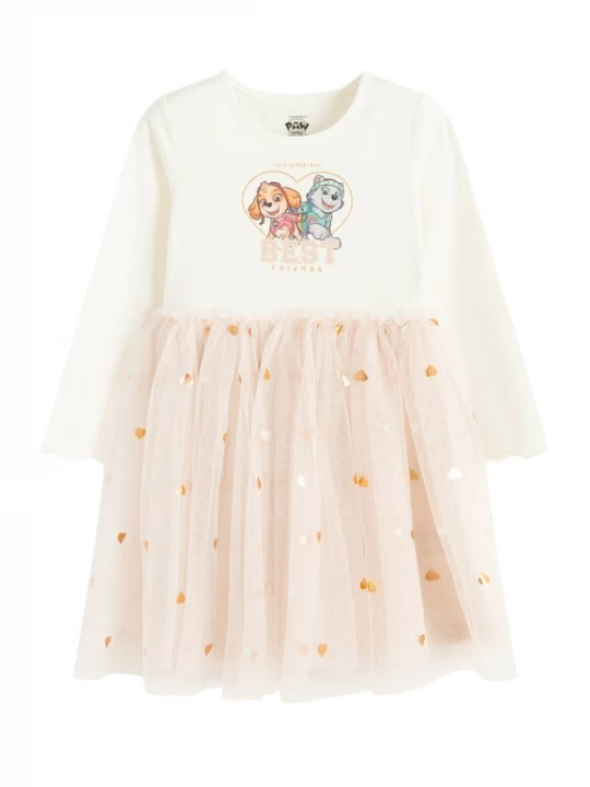 Foto van product Cool Club Jurk beige / rosa