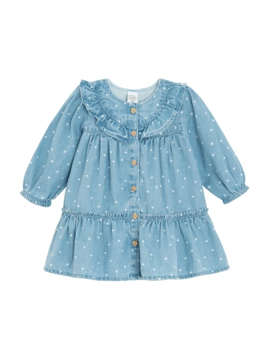 Foto van product Cool Club Jurk blauw denim