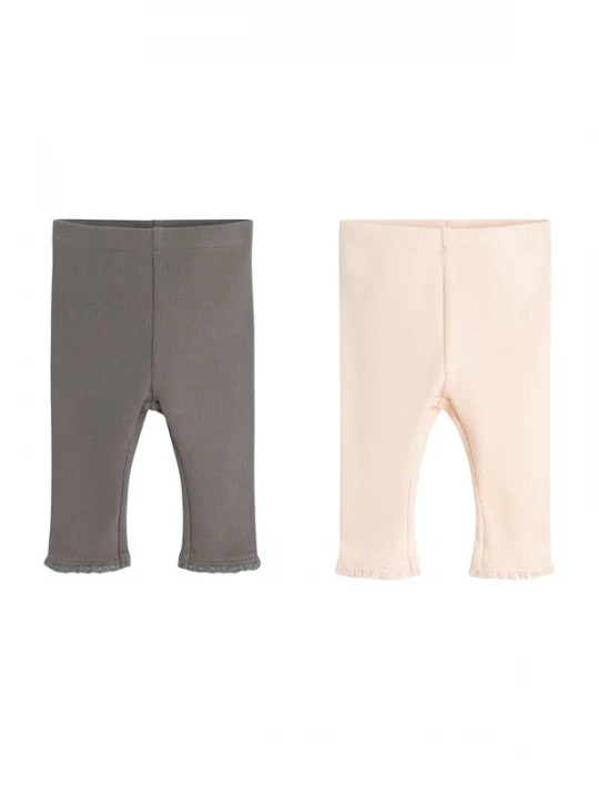 Foto van product Cool Club Leggings donkergrijs / pastelroze