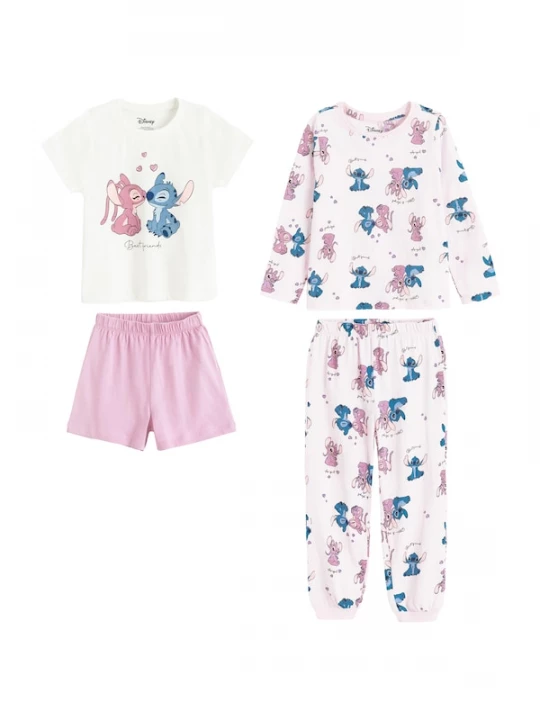 Foto van product Cool Club Nachtkledij 'LILO&STITCH' blauw / pink / rosa