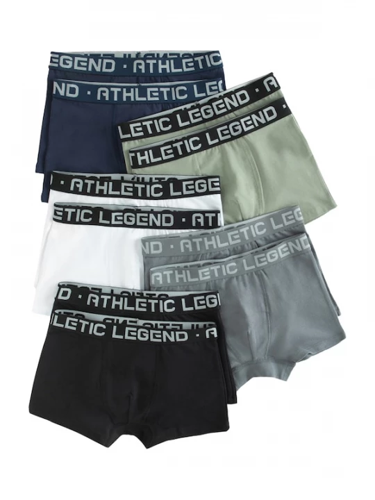 Foto van product Cool Club Onderbroek navy / grijs / olijfgroen / zwart / wit