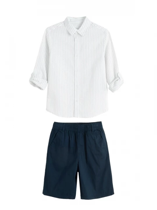 Foto van product Cool Club Set marine / lichtblauw / wit