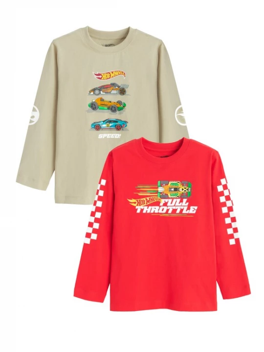 Foto van product Cool Club Shirt beige / rood
