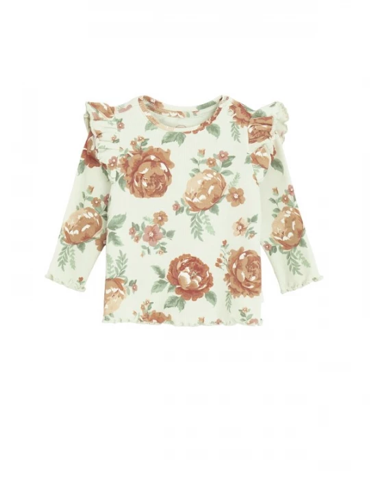Foto van product Cool Club Shirt bruin / pastelgroen / donkergroen / wit
