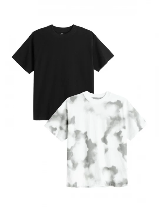 Foto van product Cool Club Shirt grijs / zwart / wit