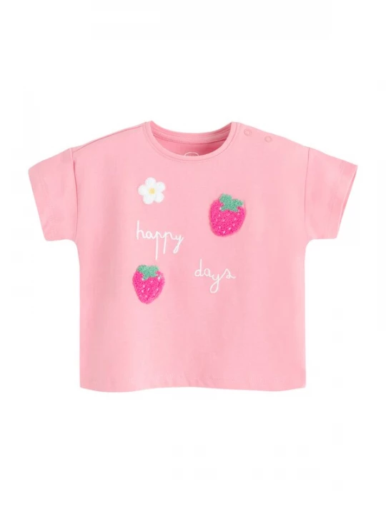 Foto van product Cool Club Shirt groen / pink / wit