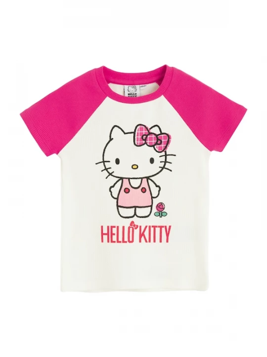 Foto van product Cool Club Shirt pink / donkerroze / wit