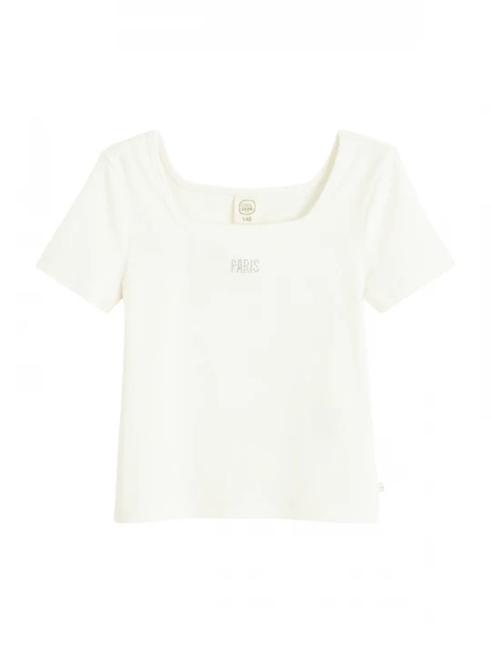 Foto van product Cool Club Shirt transparant / wit