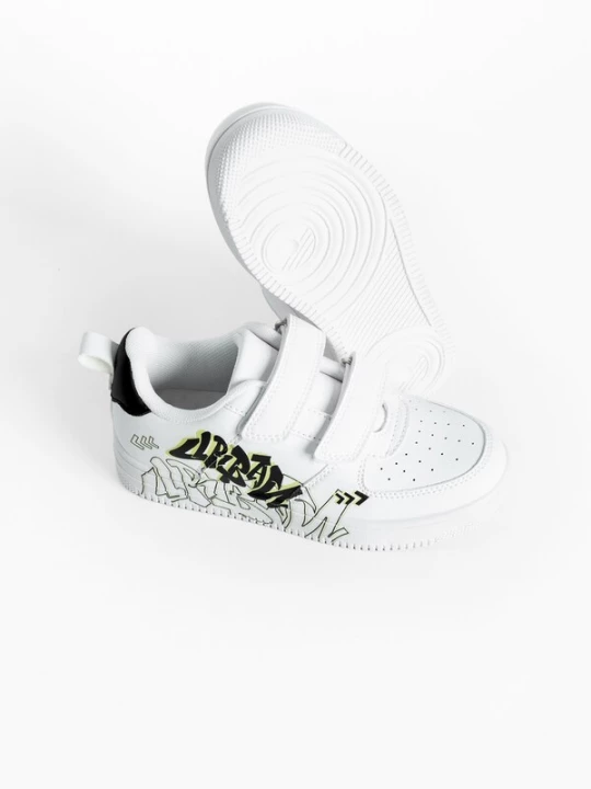 Foto van product Cool Club Sneakers neongroen / zwart / wit