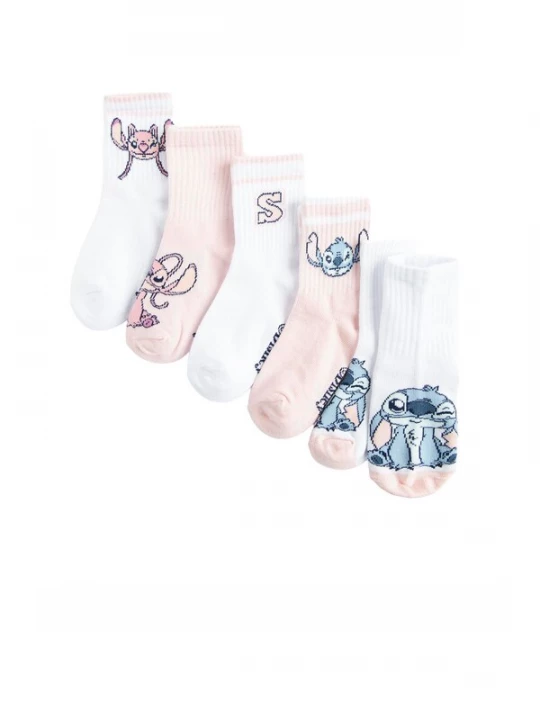 Foto van product Cool Club Sokken blauw / lichtroze / zwart / wit