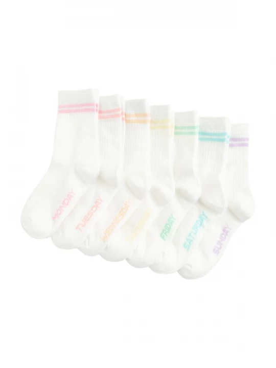Foto van product Cool Club Sokken gemengde kleuren / wit