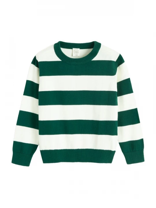 Foto van product Cool Club Trui groen / wit