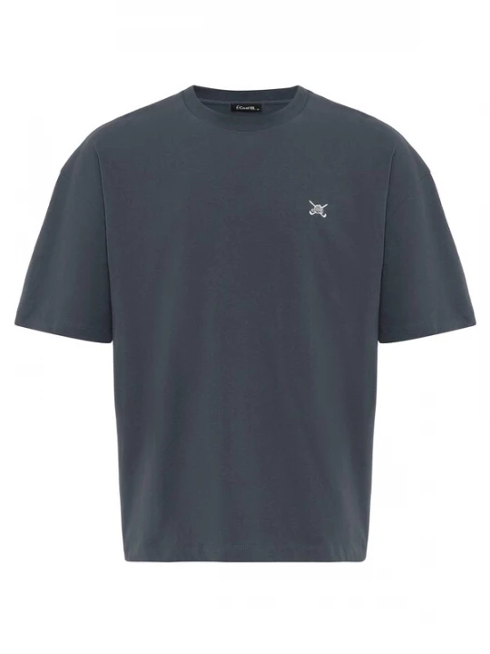 Foto van product Cool Hill Shirt antraciet / wit