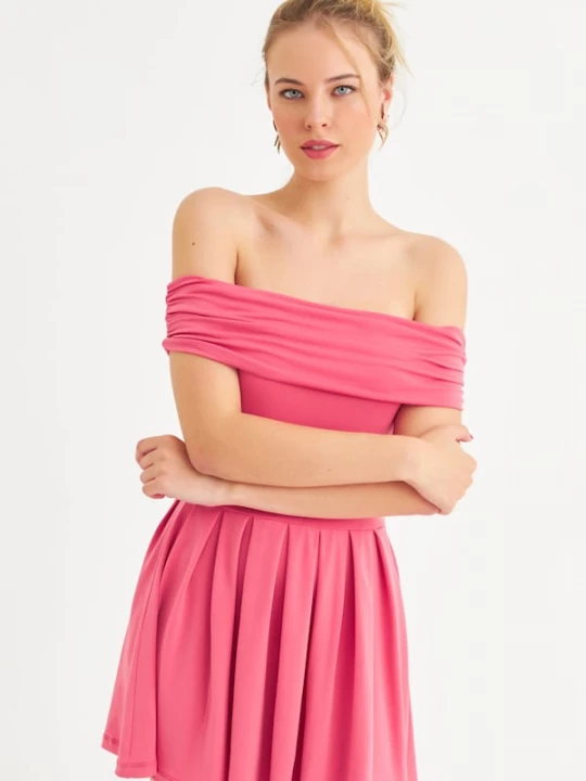 Foto van product Cool & Sexy Jurk zalm roze