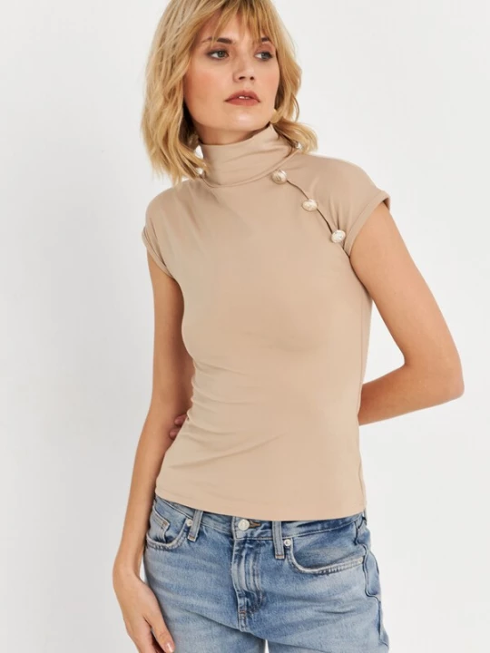Foto van product Cool & Sexy Shirt taupe