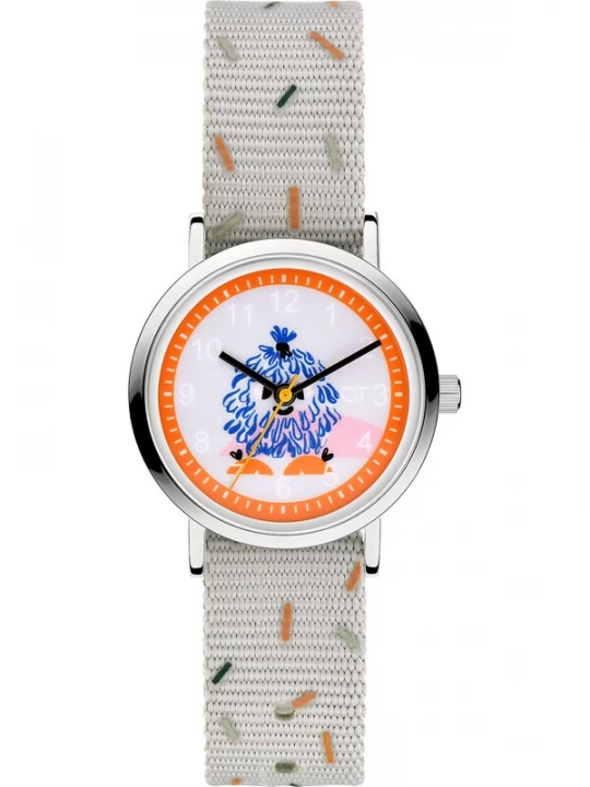 Foto van product Cool Time Horloge grijs / oranje / pink