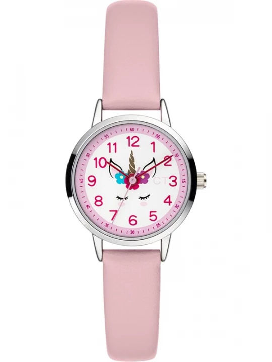 Foto van product Cool Time Horloge pink / zilver