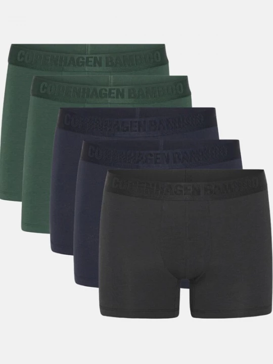 Foto van product Copenhagen Bamboo Boxershorts gemengde kleuren