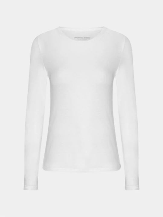 Foto van product Copenhagen Bamboo Shirt 'Hvid' wit