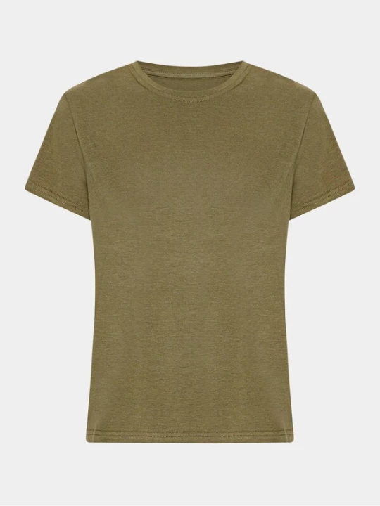 Foto van product Copenhagen Bamboo Shirt 'Oliven' olijfgroen
