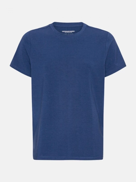 Foto van product Copenhagen Bamboo Shirt 'Sargasso Sea Bambus' blauw denim