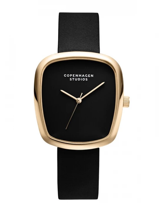 Foto van product Copenhagen Studios Analoog horloge goud / zwart / wit