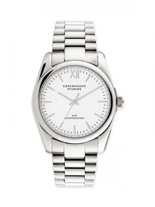 Foto van product Copenhagen Studios Analoog horloge zilver