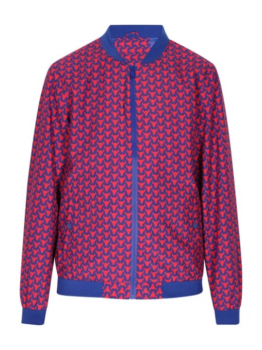 Foto van product Mo ATHLSR Tussenjas navy / knalrood