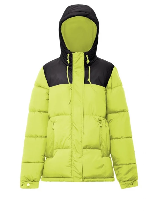Foto van product MYMO Winterjas limoen / zwart