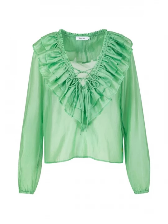 Foto van product Coster Copenhagen Blouse groen