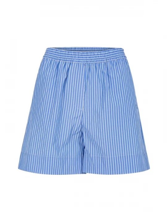 Foto van product Coster Copenhagen Broek 'Harper' royal blue / koningsblauw / wit