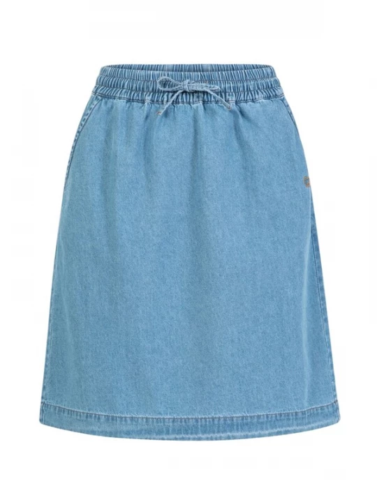 Foto van product Coster Copenhagen Rok 'Elenora' blauw denim