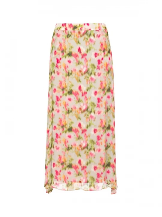 Foto van product Coster Copenhagen Rok groen / pastelgroen / koraal / pink