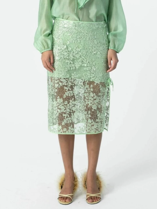 Foto van product Coster Copenhagen Rok mintgroen