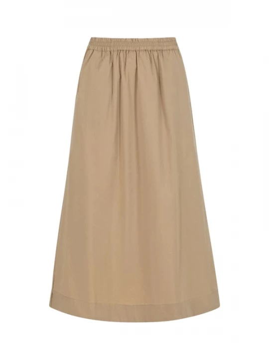 Foto van product Coster Copenhagen Rok ' PHOEBE long ' sand