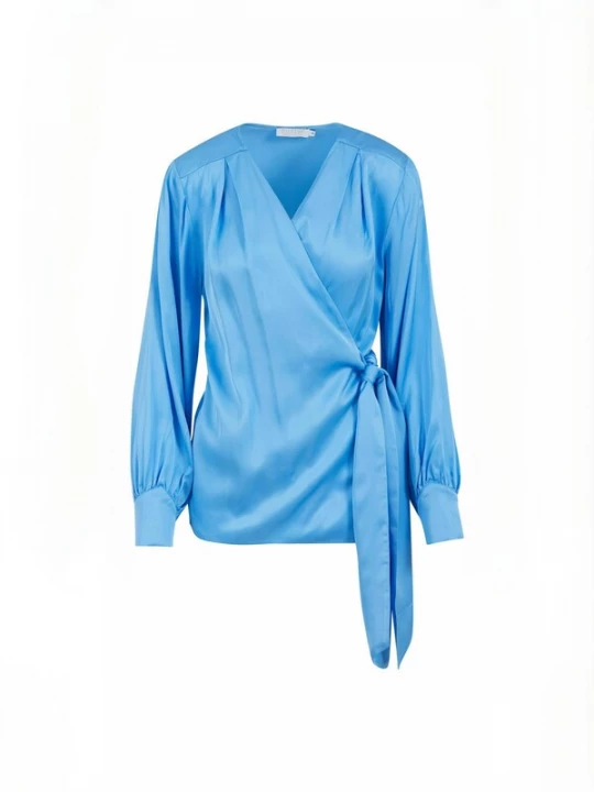 Foto van product Coster Copenhagen Shirt ' Blouse ' blauw