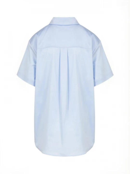 Foto van product Coster Copenhagen Shirt ' Boxy ' blauw