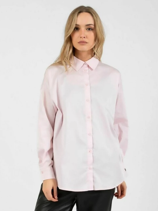 Foto van product Coster Copenhagen Shirt ' Boxy ' rosé