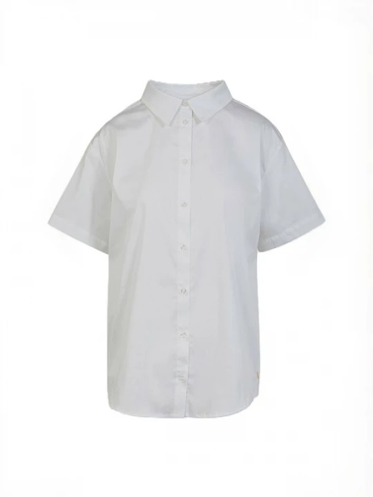Foto van product Coster Copenhagen Shirt ' Boxy ' wit