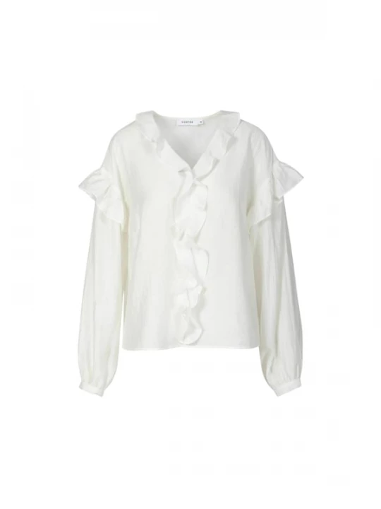 Foto van product Coster Copenhagen Shirt ' Longsleeved ' beige