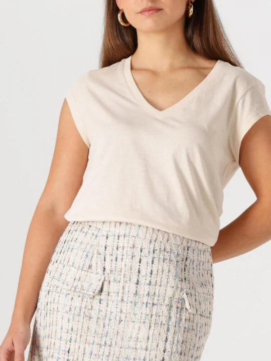 Foto van product Coster Copenhagen Top ' CC ' crème