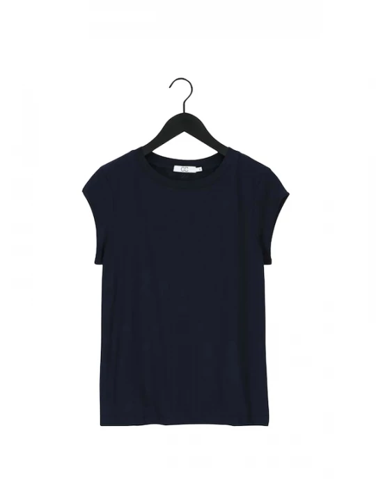 Foto van product Coster Copenhagen Top ' CC ' nachtblauw
