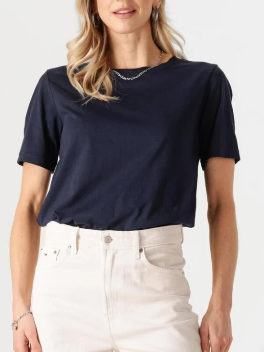 Foto van product Coster Copenhagen Top ' CC ' nachtblauw
