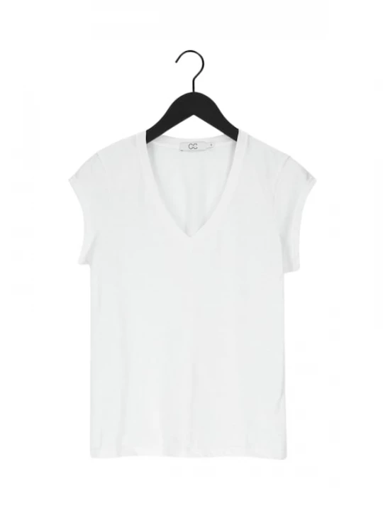 Foto van product Coster Copenhagen Top ' CC ' wit