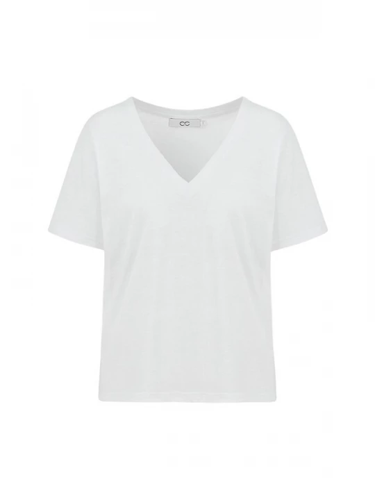 Foto van product Coster Copenhagen Top ' CC ' wit