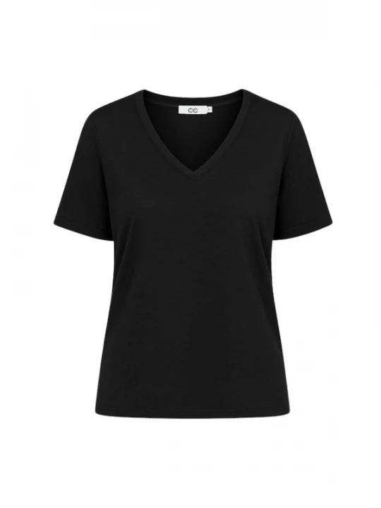 Foto van product Coster Copenhagen Top ' CC ' zwart