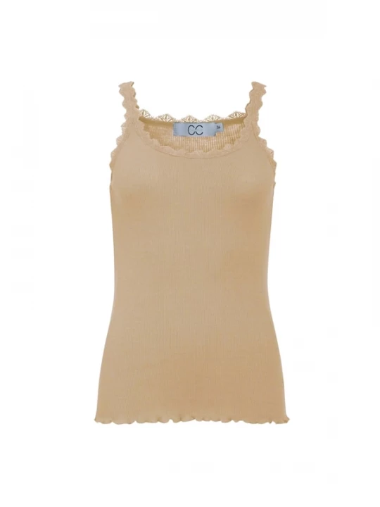 Foto van product Coster Copenhagen Top ' POPPY ' cognac