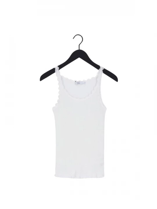 Foto van product Coster Copenhagen Top ' POPPY ' wit